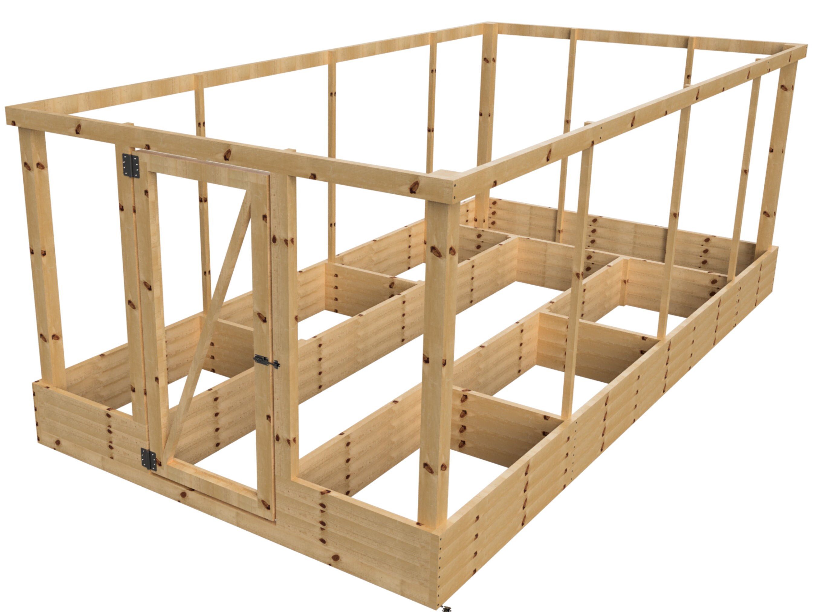 Deer Proof Raised Garden Bed Plans How to Build DIY Garden - Etsy
