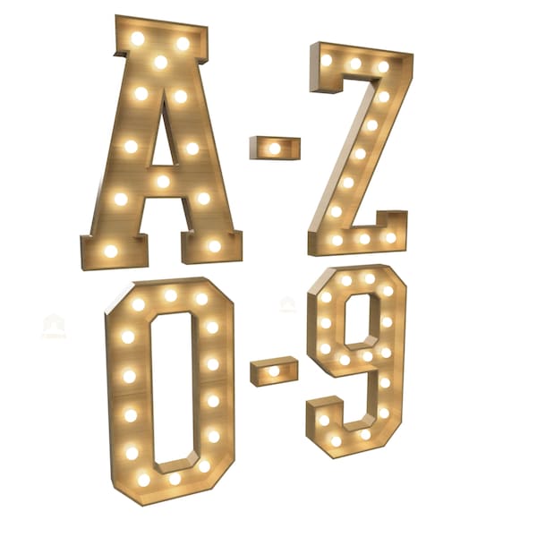 4ft Marquee Letter Template Etsy 4ft Marquee Letter Template Etsy
