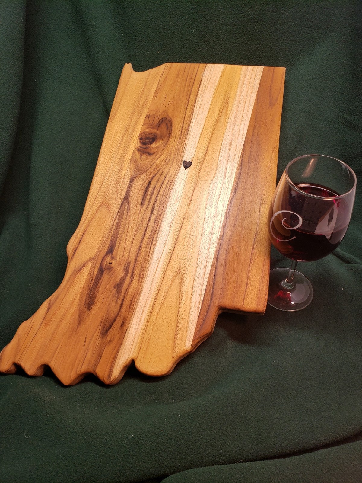 You Pick Your State Wood Tray Unfinished Wood State Trinket 