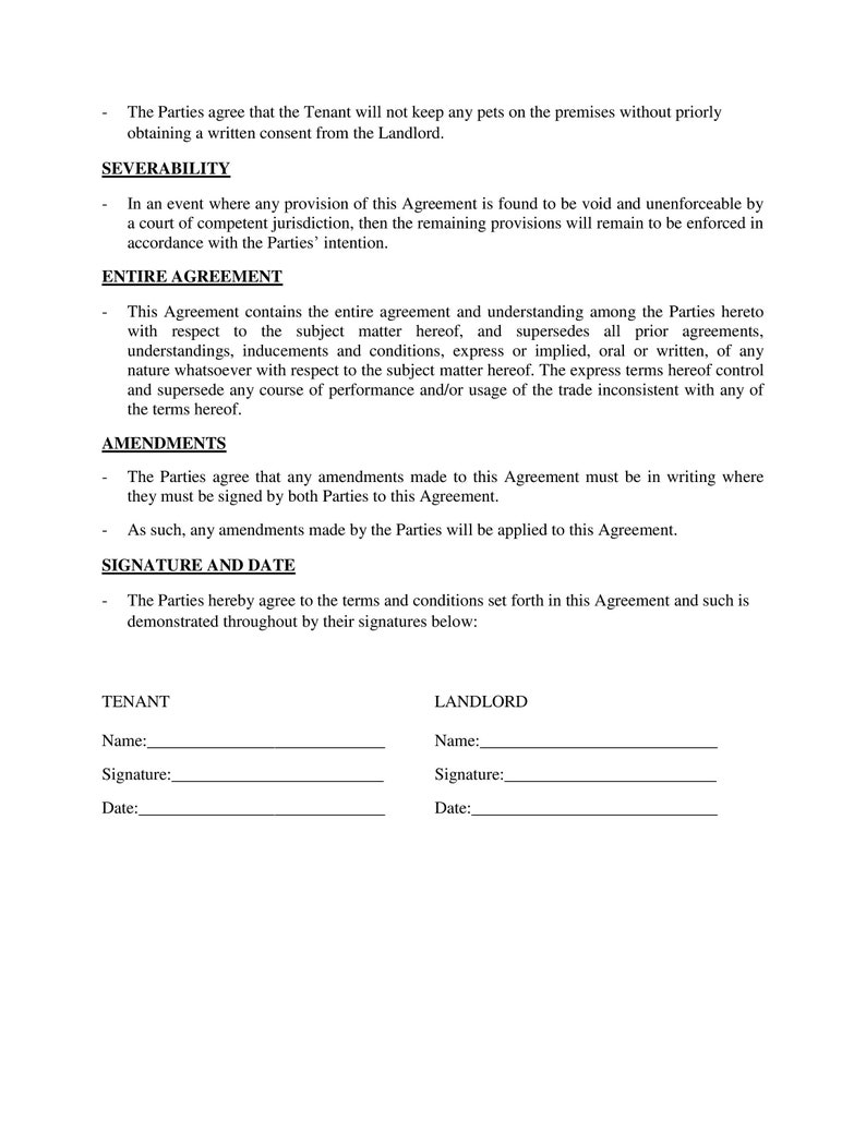 Month-To-Month-Rental-Agreement-Template image 4