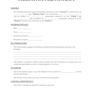 Wedding-Planner-Contract-Template