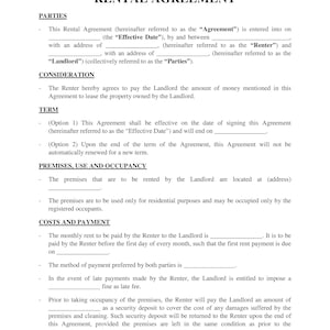 Basic-Rental-Agreement-Template, pdf download