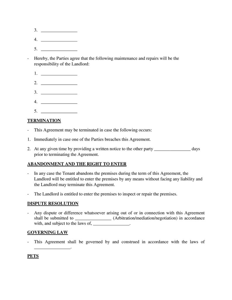 Month-To-Month-Rental-Agreement-Template image 3