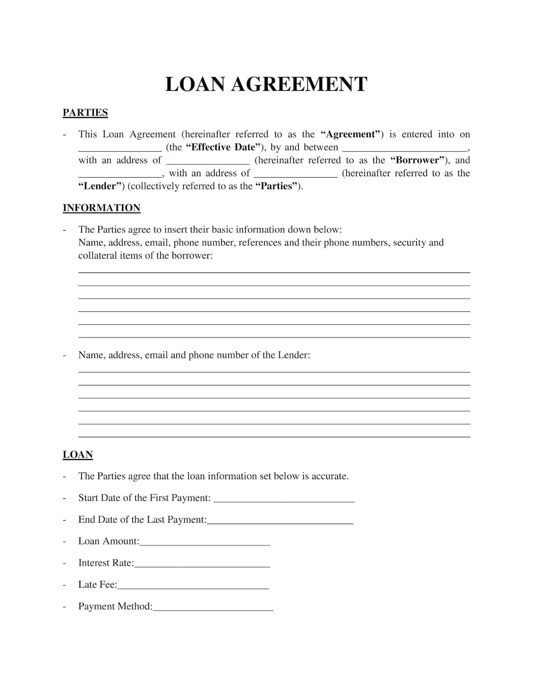 loan-agreement-template-pdf-download-etsy