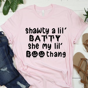Shawty a lil' baddie she my lil' boo thang shirt - Foxteeshirt
