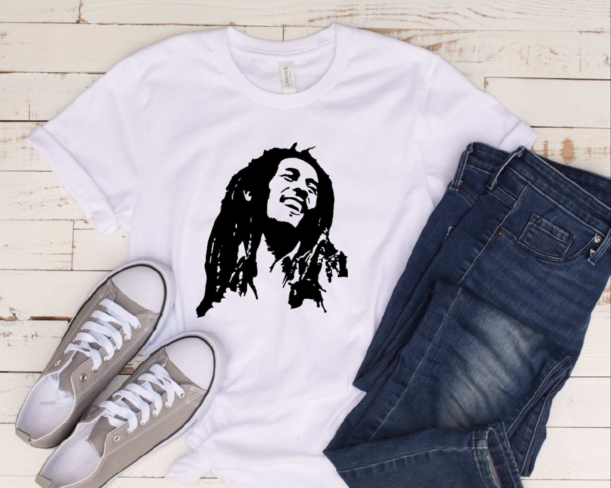 Discover Singer Bob Marley T-Shirt