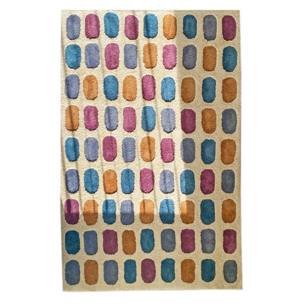 Made to Order - Custom colour Hand tufted Rug, Postmodern mid-century style