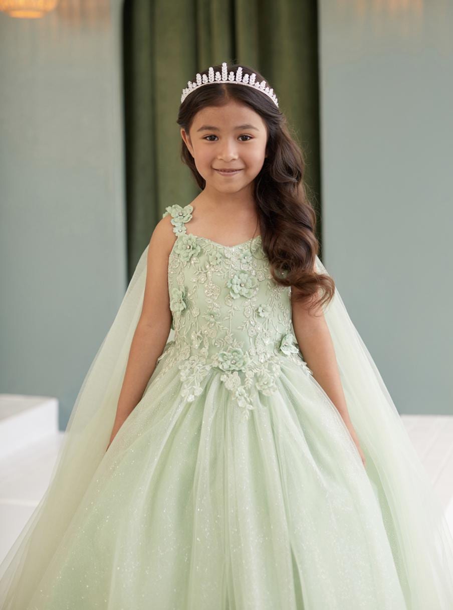sachin and babi light blue dress Enchanting Green Alta Couture Quinceañera Dresses main image 1
