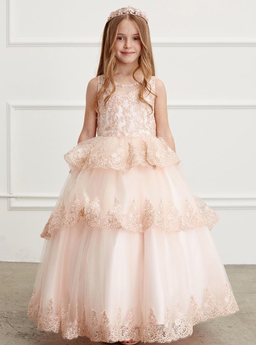 green emerald velvet dress Rose Gold Paquete de Quinceañera Full Package / quinceanera-decor main image 0