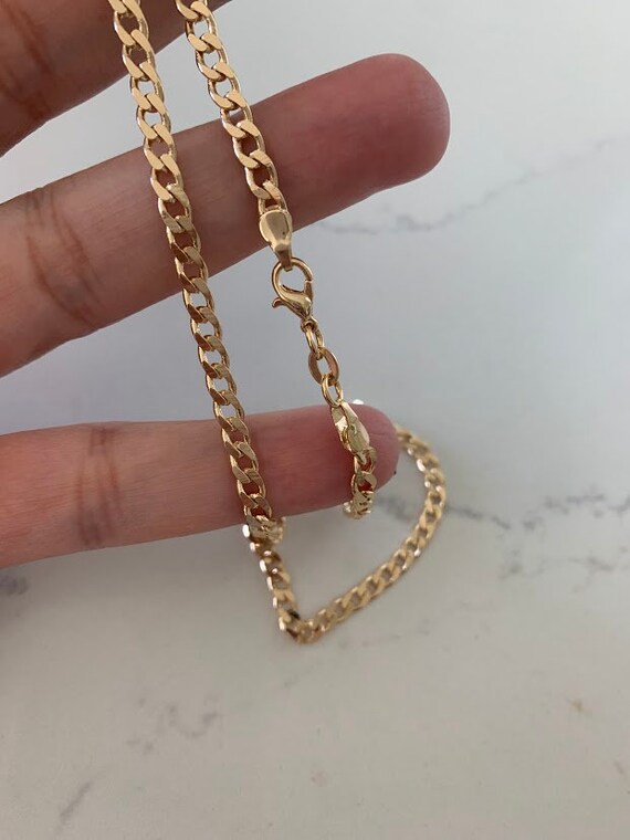Gold filled cuban chain discount