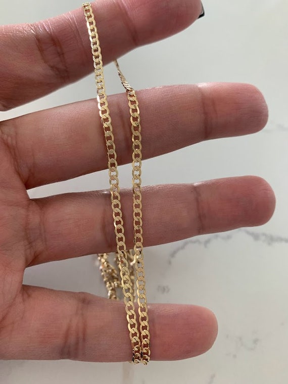 Gold filled cuban chain deals