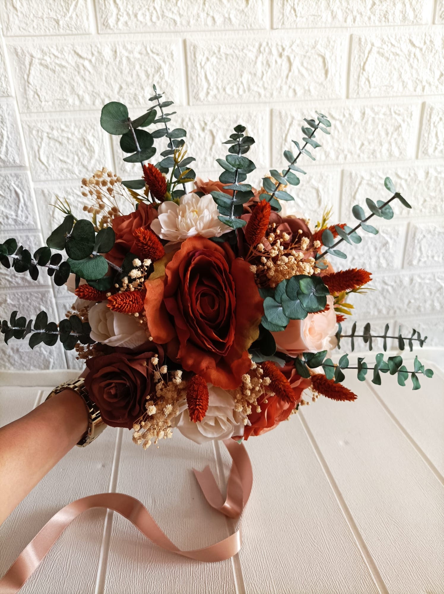 テラコッタブーケ　美品 テラコッタブーケ | Ma chérie Dress&Bouquet