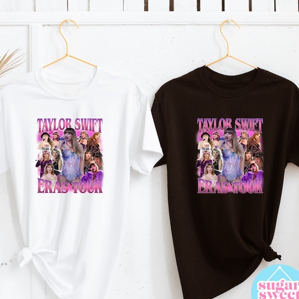 Taylor Swift The Eras Tour Inspired Unisex T-shirt | Swiftie | Fitted or Oversized Tee | Heavyweight Cotton Tshirt | Up to 5XL Plus Size