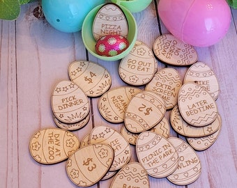 Easter Egg Tokens | Easter Egg Hunt Fillers | Easter Egg Hunt Prizes | Easter Basket Tokens