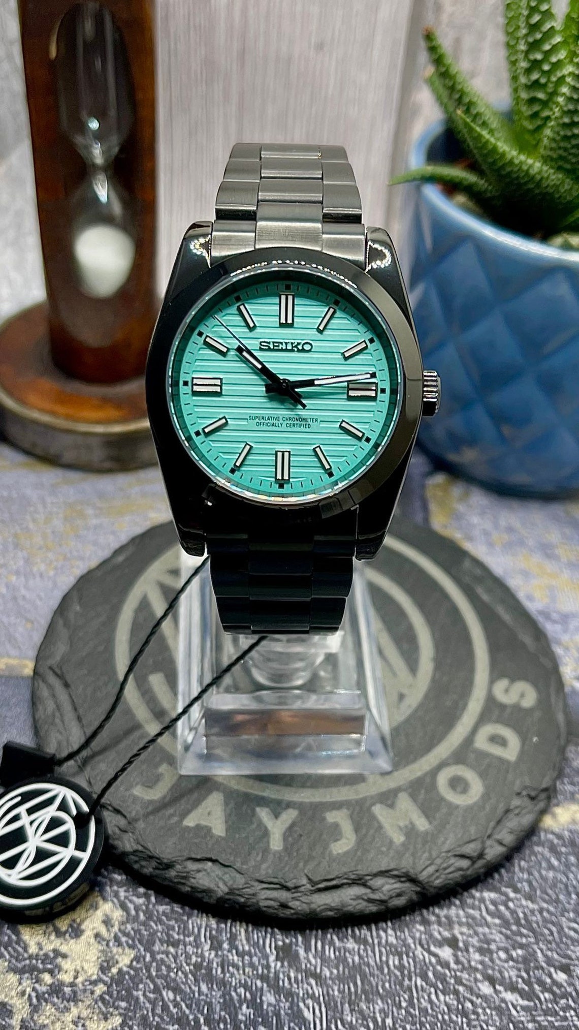 Seiko Tiffany Mod Watch Black Oyster Etsy Australia seiko-tiffany-mod-watch-black-oyster-etsy-australia