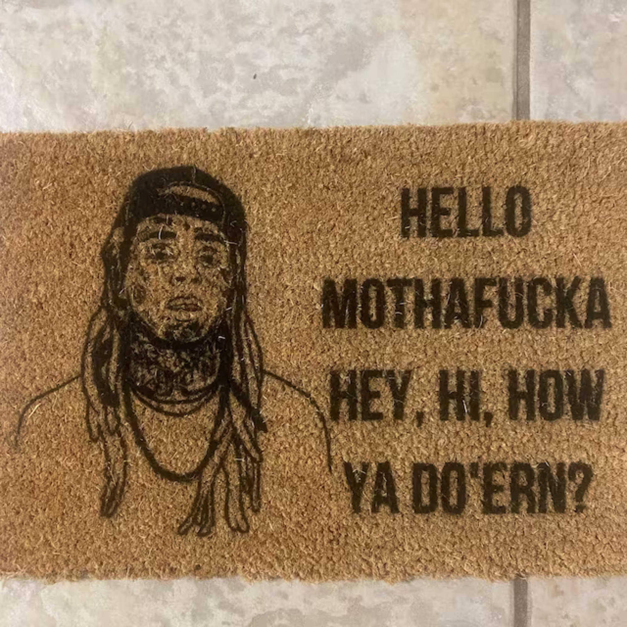 The Neighbors Think I'm Selling Dope Mf I Am Doormat, J. Cole Lyrics Funny  Welcome Mat, Outdoor Patio Rug, Housewarming Gift, Front Door Mat - Yahoo  Shopping