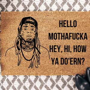 Lil Wayne Door Mat