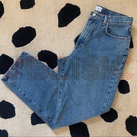 Vintage Calvin Klein Double Stone Wash Womens Easy Fit Jeans - Etsy Vintage Calvin Klein Double Stone Wash Womens Easy Fit Jeans - Etsy