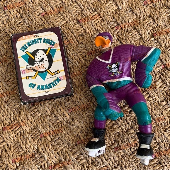 Vintage 1996 Disney's Mighty Ducks Animated Series Action Figure Lot