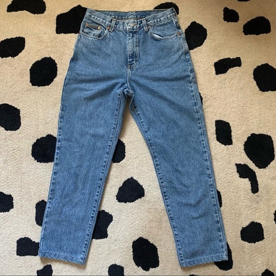 Vintage Calvin Klein Double Stone Washed Jeans | Etsy