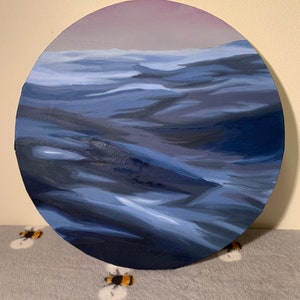 Ozeanlandschaft Kreis Ölgemälde