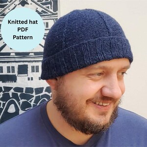 Knitted toque/beanie/hat knitting | PATTERN ONLY The Journey Hat