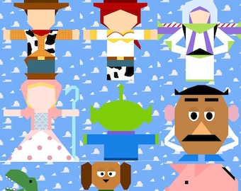 The Toy Story Collection Paper Piecing