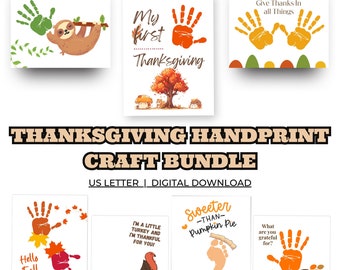 Handafdruk kleuterschool 1e klas ambacht | Knutselen met handafdruk herfst voor kinderen | Afdrukbaar DANKBAAR Knutselen | Voorschoolse activiteiten dagopvang