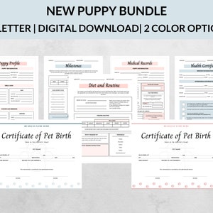 Kwekerbundel | Puppypakket voor fokkers | Certificaat fokker puppy | Nieuw huisdier | Huisdierbundel, geboorteakte kat | Fokkerset | Huisdier: mama en papa