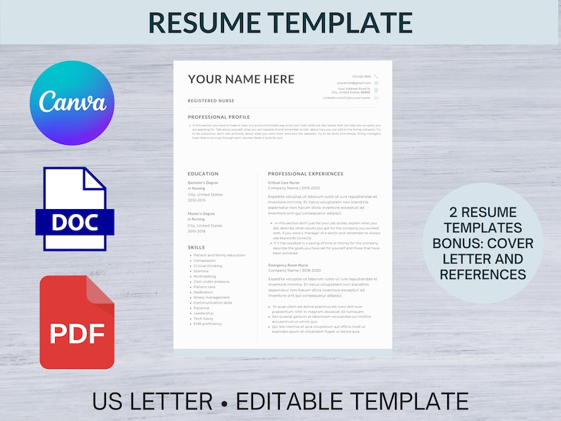 Nurse medical Professional Resume - Il 794xN.4795827350 4oek 