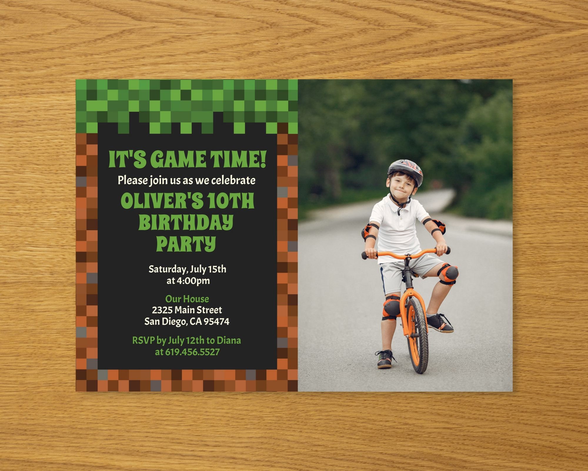 Corjl Editable Minecraft Invite