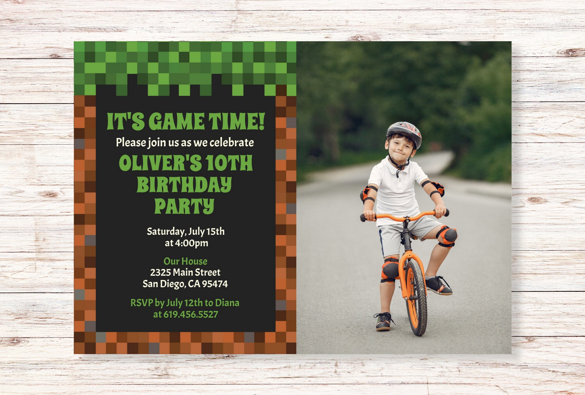 Corjl Editable Minecraft Invite