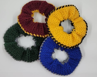 Two Sided Wizarding House Pride Scrunchies