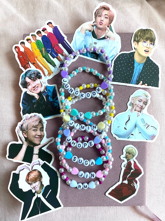 BTS Bracelets | CANDY Edition - Etsy