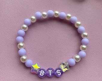 Pulseira BTS - Edição 10 Anos - Etsy