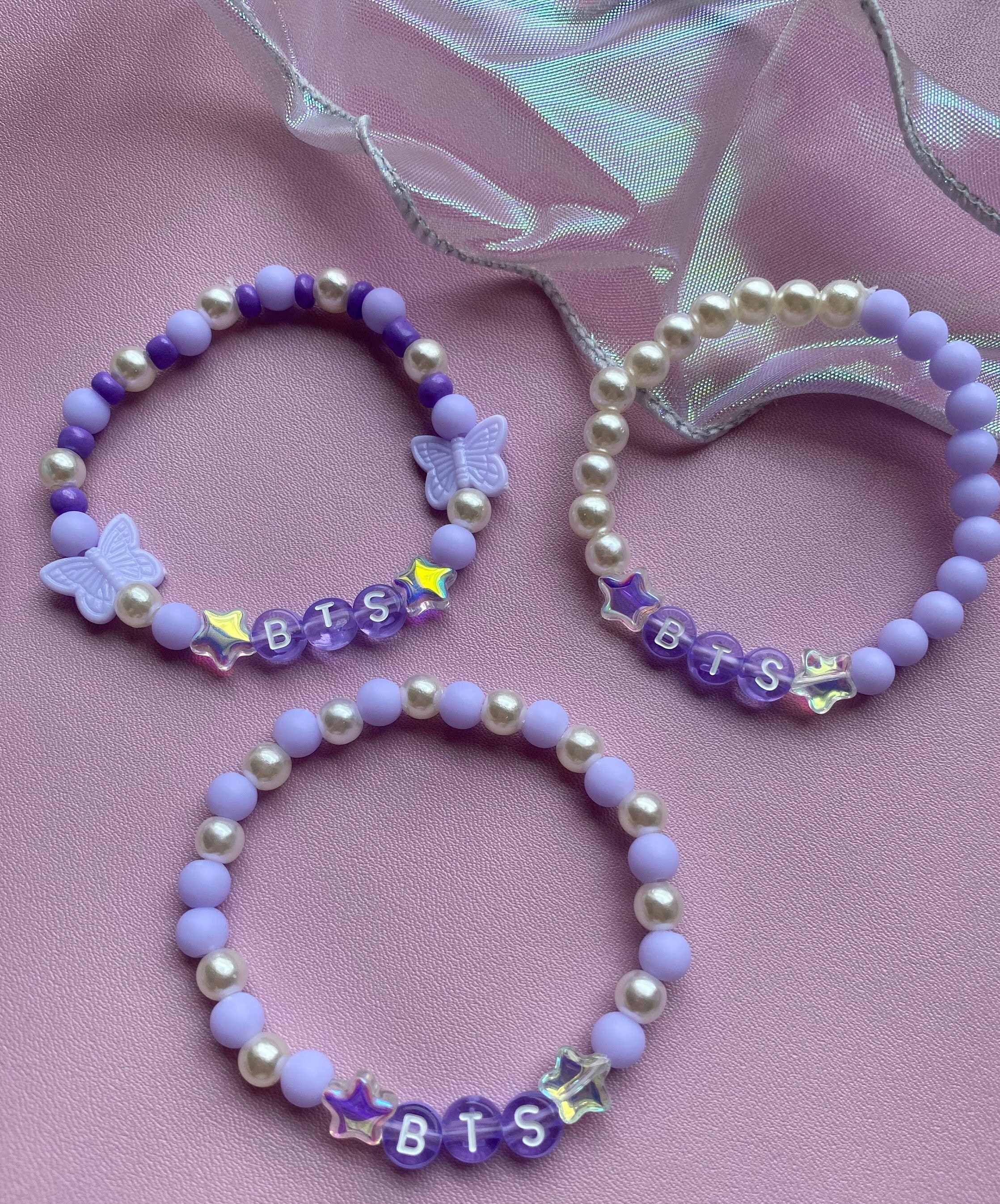 BTS Bracelet - 10 Years Edition - Etsy BTS Bracelet - 10 Years Edition - Etsy