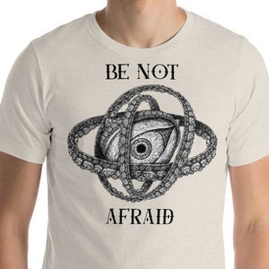 Biblically Accurate Angel T-Shirt - Biblical Ophanim Angel Design - Be Not Afraid