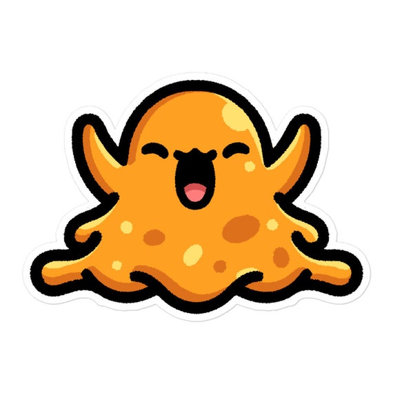 SCP 999 the Tickle Monster Sticker Hug Monster Slime Chibi 