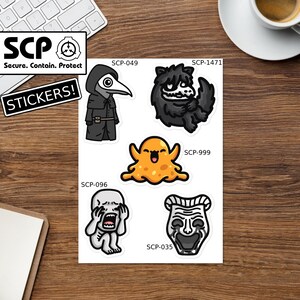 SCP secret laboratory Sticker by Kuukikyu