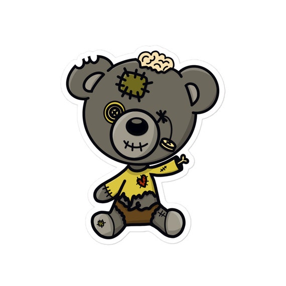 goth teddy bear