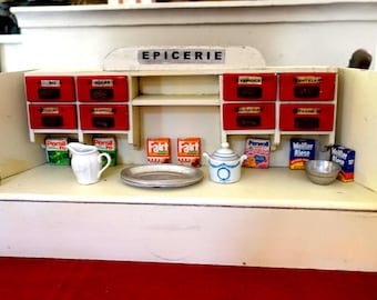 Épicerie Jouet Ancienne - Jeu D'imitation Vintage