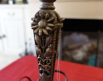 Art Deco Art Nouveau bronze lamp base