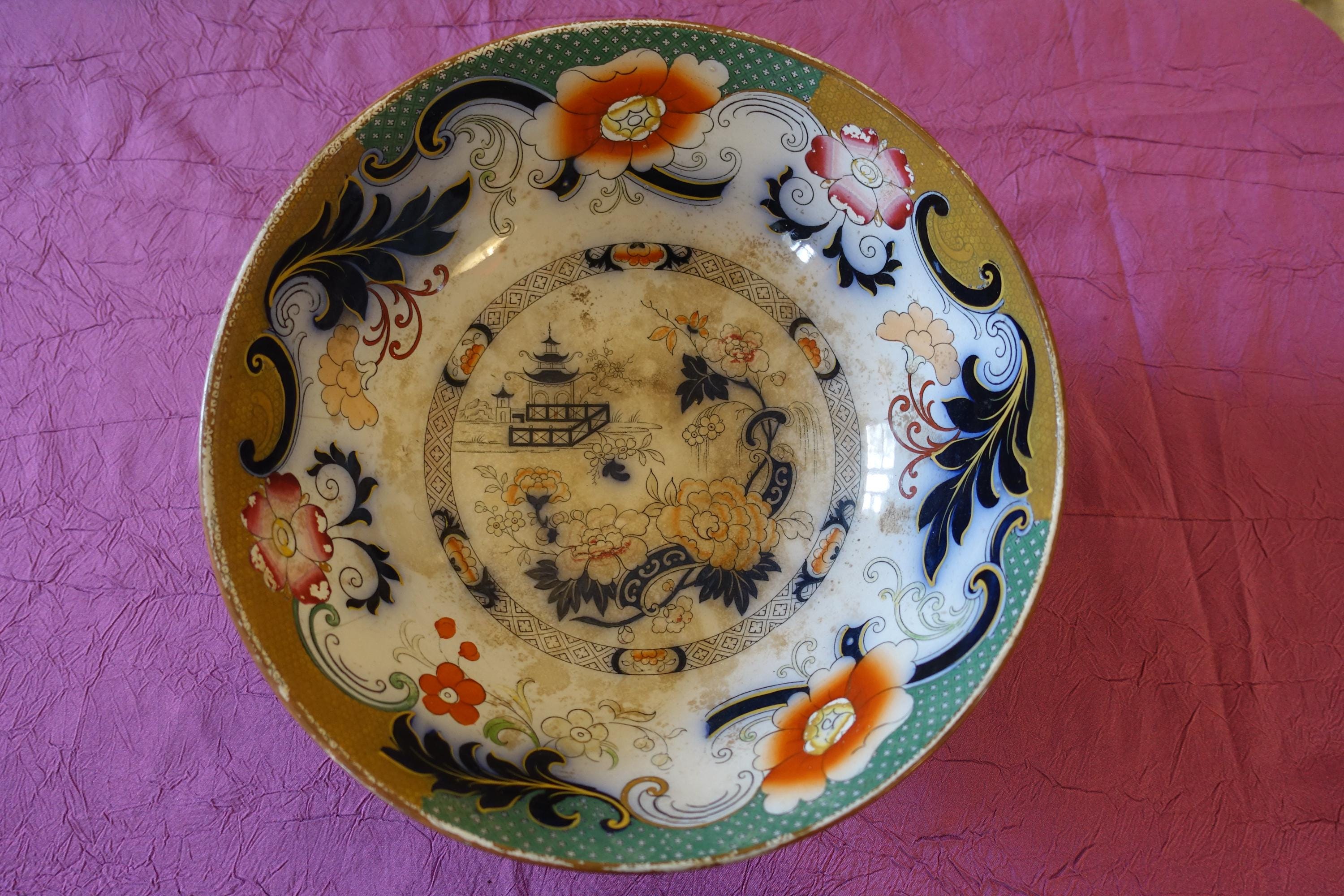 Sarreguemines Japanese - Etsy Sarreguemines Japanese - Etsy
