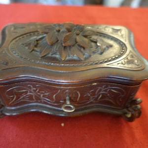 19th century Black Forest jewelry box