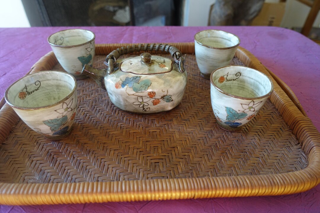 Vintage Antique Japanese Tea Ceremony Set - Etsy