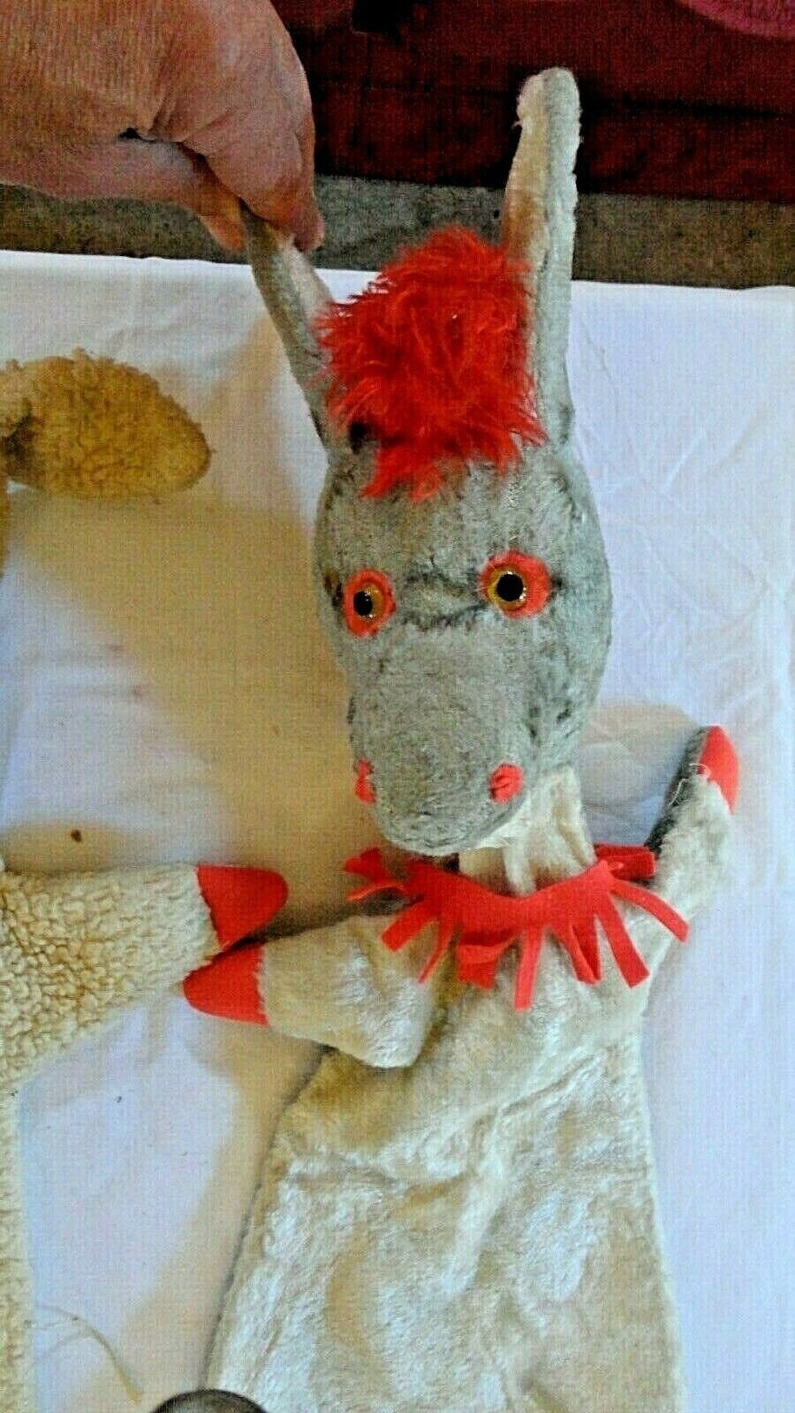 Old Puppet C Reddy Old Hand Puppets in Vintage Plush Toys.hand Puppet - Etsy