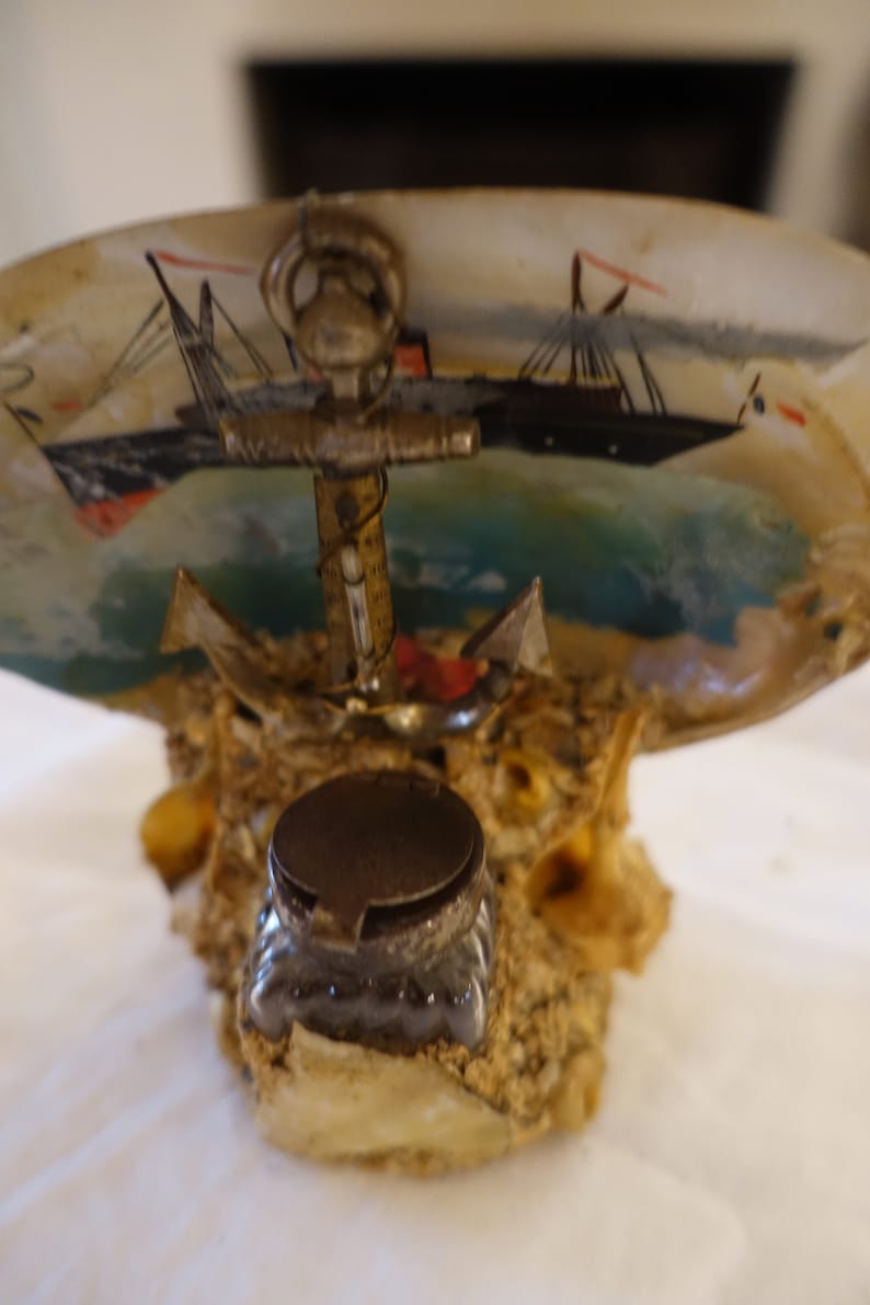 Seaside Souvenir Inkwell Early XX Vintage Inkwell - Etsy UK