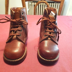 superb old vintage children&#39;s shoes