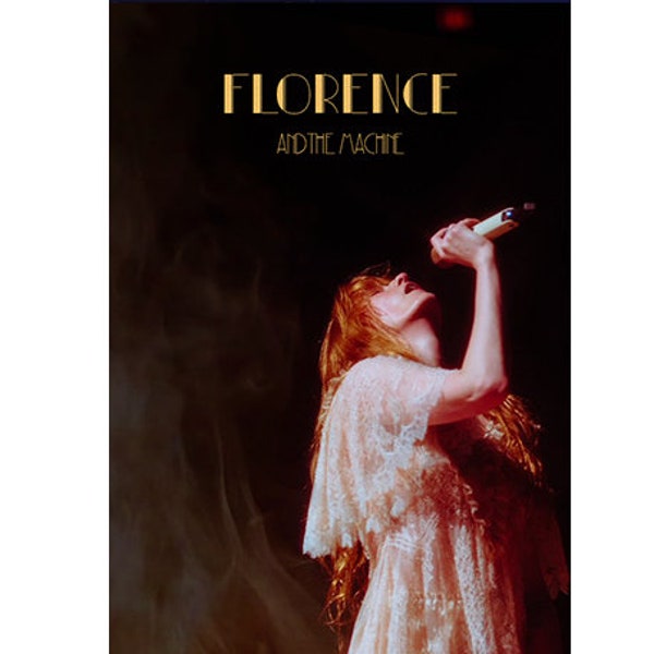 Florence and the Machine Poster | Original Druck | Mehrere Größen verfügbar