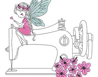 Sewing machine embroidery designs, 6 sizes, for embroidery machine